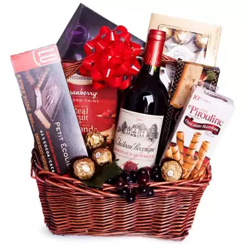 malta Gift Baskets  Godiva Discovery Hamper  Valentines day gift baskets  Germany gifts Christmas gift delivery