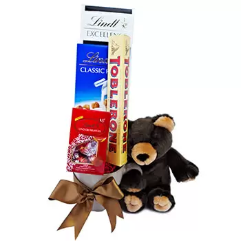 مونتريال الزهور على الإنترنت - هدية خاصة الدببة باقة
