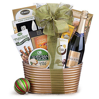 Gift Baskets & Hampers flowers  -  A Holiday that Sparkles Flower Delivery