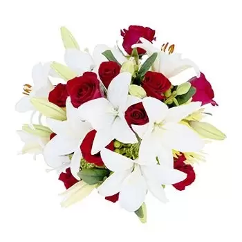 Μπενίν λουλούδια- Παραδοσιακή Αγάπη Μπουκέτο/ρύθμιση λουλουδιών