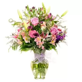Асунсьон цветы- Цветущий романс Цветочный букет/композиция