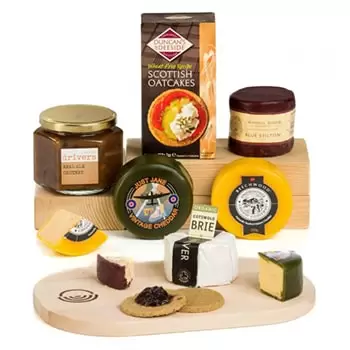 Glasgow blomster- British Cheese Board 