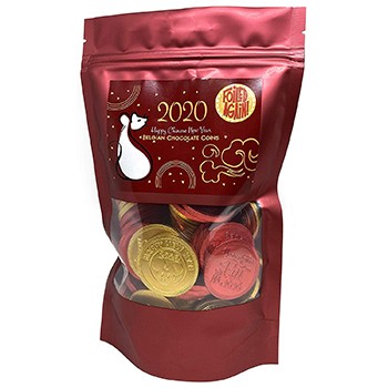Милуоки онлайн магазин за цветя - Китайски шоколадови монети за Нова година Букет