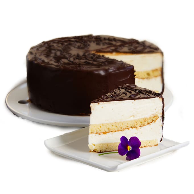  květiny- Cloudový dort namočený v čokoládě  Dodávka