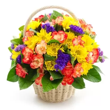 Aukstakalniai blommor- Fancy Floral Blomma Leverans