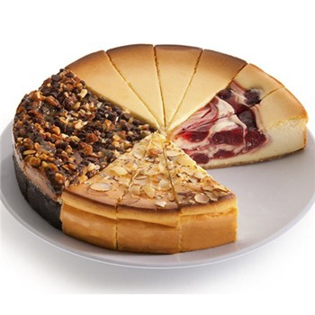 Chicago online bloemist - Vier smaken van Cheesecake Boeket