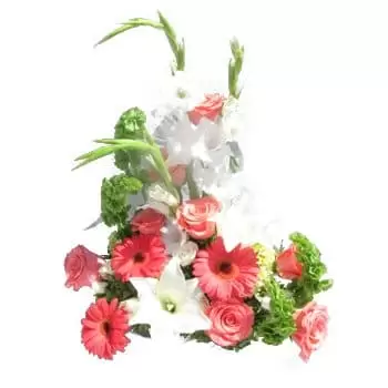 מונטריי דה אסרי פרחים- גן עדן בזר פסטל פרח משלוח