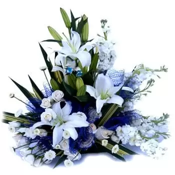 Mozambique flowers  -  Tender is the Night Floral Display Flower Delivery