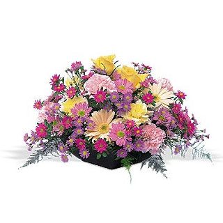 סטוונגר פרחים- סלסלת פרחים ביופי טבעי זר פרחים/סידור פרחים