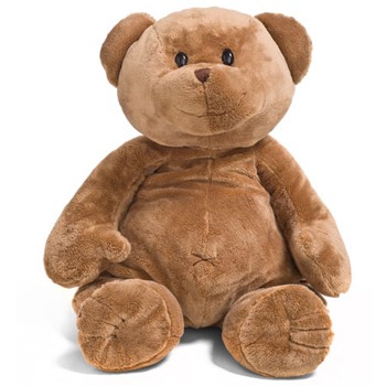Bergen Online Blumenhändler - Großer Teddybär Blumenstrauß