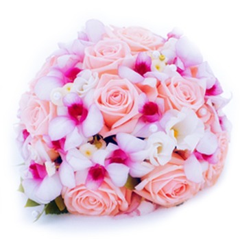 Bergen bunga- Bouquet Pastel Sejambak/gubahan bunga