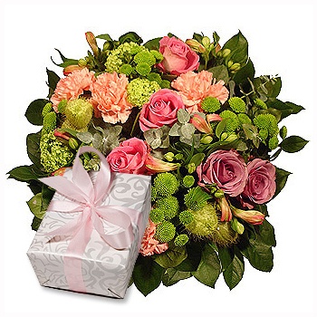 fleuriste fleurs de Bergen- Bouquet Moments tendres Bouquet/Arrangement floral
