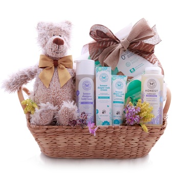 Norway flowers  -  The Baby Shower Basket Baskets Delivery