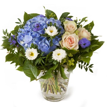 fleuriste fleurs de Oslo- Touche de chaleur Bouquet/Arrangement floral