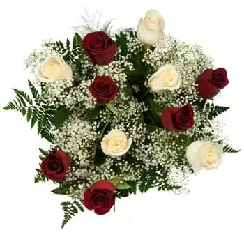 Amman Blumen Florist- Passion Purity Bouquet Bouquet/Blumenschmuck