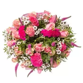 fleuriste fleurs de Oslo- Rose de perfection Bouquet/Arrangement floral