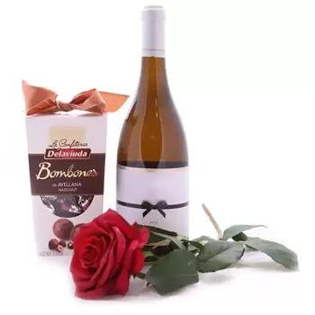 Asunción online Blomsterhandler - Romantisk touch Buket