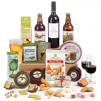 United Kingdom flowers  -  Savory Treats for Sharing Hamper  Delivery