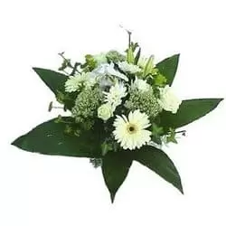 Danao blomster- Snowhite Bouquet Blomst Levering