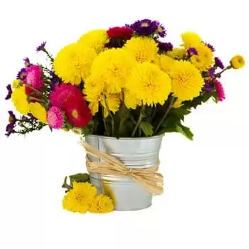 Свети Георги Джинджърланд цветя- Пролетна градина Букет/договореност цвете