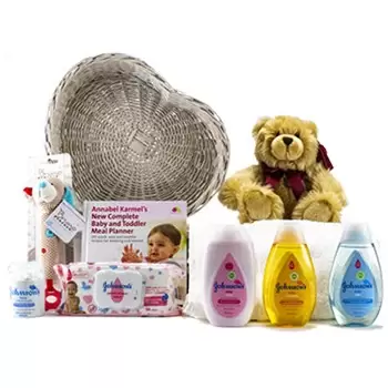 Liverpool blomster- Badetid baby