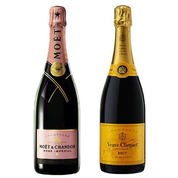 Leeds online Blomsterhandler - Charmerende Champagne Duo Buket