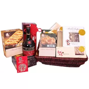 United Kingdom flowers  -  Chocolates And Brandy  Delivery