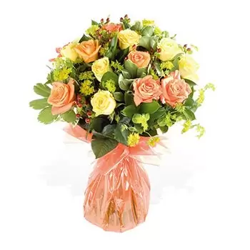 Манчестър цветя- Приятелски букет жестове Букет/договореност цвете