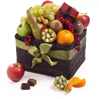 Birmingham Florista online - Alegria de chocolate e frutas Buquê
