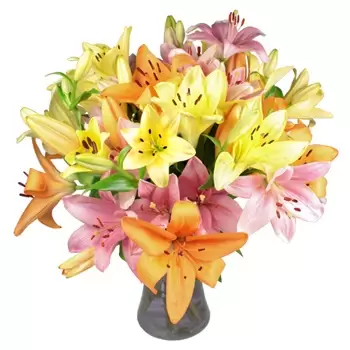 Birmingham blomster- Elsket i Lily Bouquet 