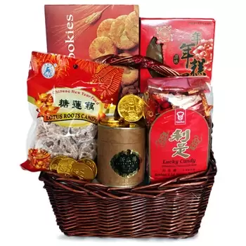 United Kingdom flowers  -  Lucky Candy Basket  Delivery
