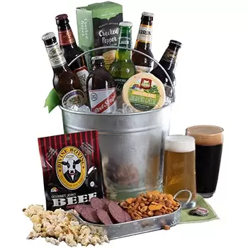 Los Angeles online Florist - Beer from All Over The World Bouquet