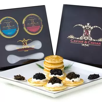 Washington Floristeria online - Indulgencia de caviar Ramo de flores
