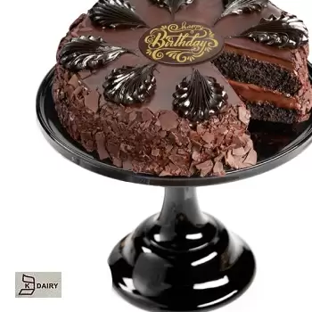 Ель Пасо Інтернет флористом - Шоколадний райський торт Букет