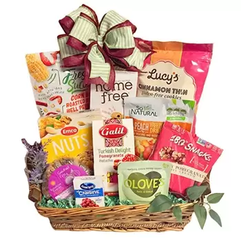 USA, United States flowers  -  Gluten Free Snacks  Delivery