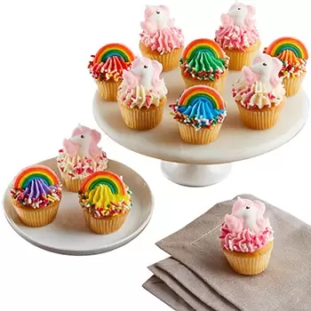 Ραλέι σε απευθείας σύνδεση ανθοκόμο - Μαγική συλλογή Cupcakes Μπουκέτο