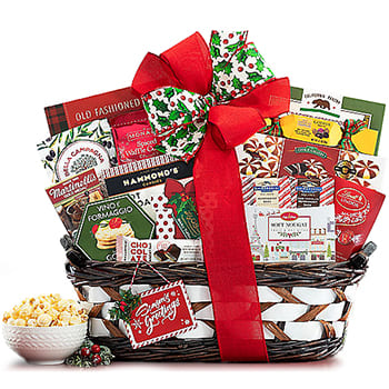 USA, United States flowers  -  Sweet Gourmet Extravaganza Baskets Delivery