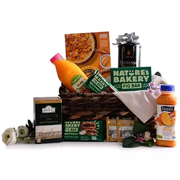 USA, United States flowers  -  Wake Up Basket  Delivery