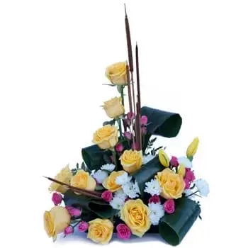 fiorista fiori di Perumahan Negara Rimba Kawasan 1- Centrotavola di sentimenti vivaci Fiore Consegna