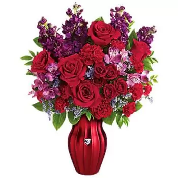 Trinidad flowers  -  SHINING HEART Flower Delivery