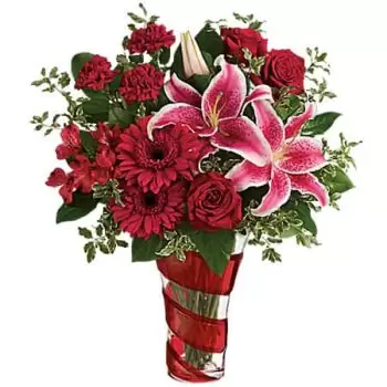 fleuriste fleurs de Arima- BOUQUET DE DÉSIR TOURBILLONNANT Fleur Livraison