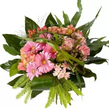 Burgum-virágok- Klasszikus rózsaszín Virág Szállítás
