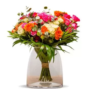 ג'רז דה לה פרונטרה פרחים- ניו יורק רוזס פרח משלוח