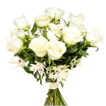 Montijo rože- Firence Rose Bouquet Cvet Dostava