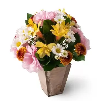 Afua flowers  -  Colorful Field Flowers Arrangement	 Delivery
