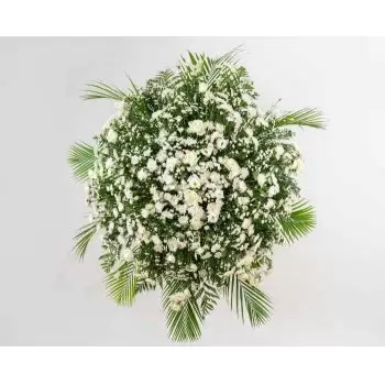flores Fortaleza floristeria -  Lujosa Corona de Condolencias Ramos de  con entrega a domicilio