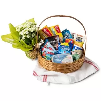 Angelim flowers  -  Classic Breakfast Basket Flower Delivery