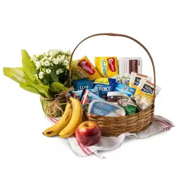 Fortaleza flowers  -  Good Morning Coffee Basket Flower Delivery