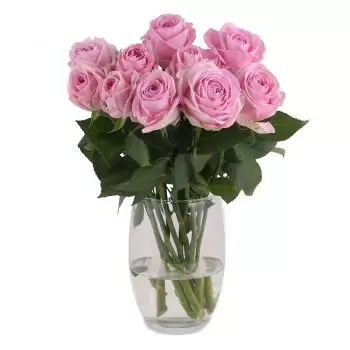 بائع زهور البشتات- الحلم الوردي زهرة التسليم