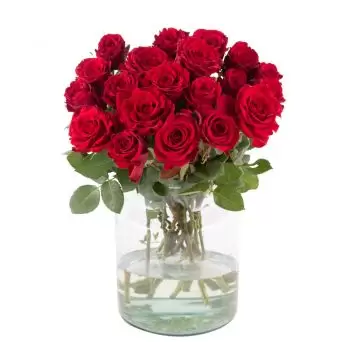 Beverce-virágok- Vörös szenvedély Virág Szállítás
